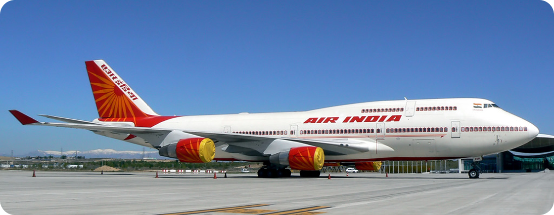 Air India Aircraft at Airport