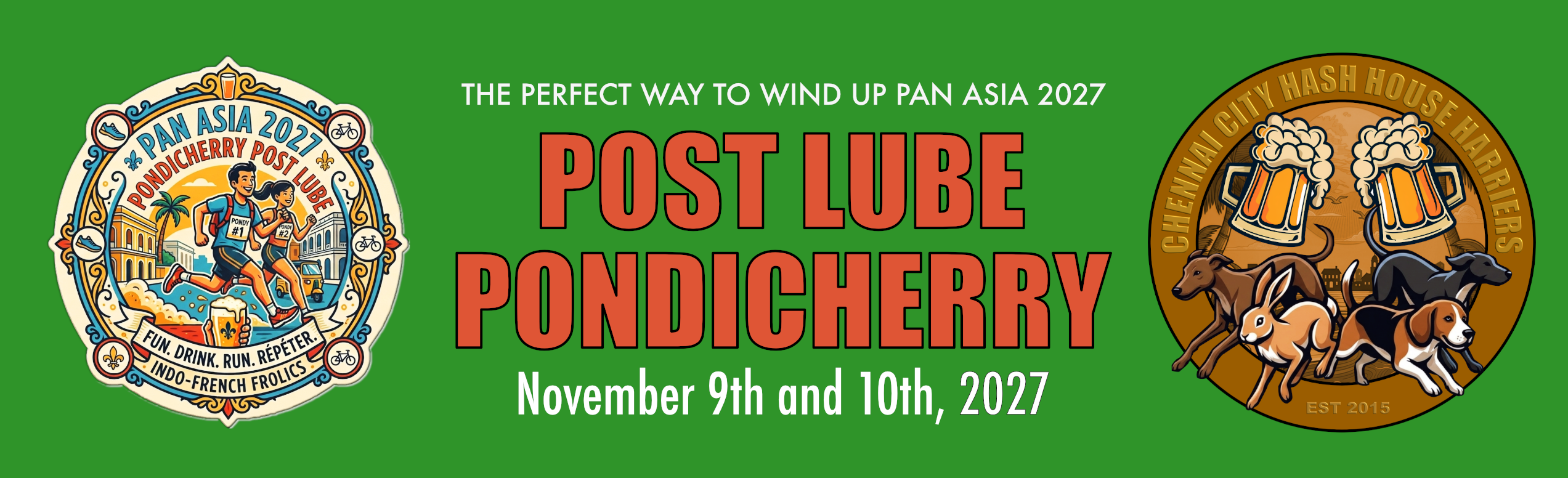 Post Lube Pondicherry event banner